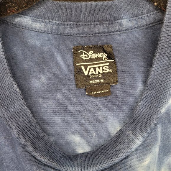 SPECIAL COLLABORATION Vans x Disney Apparel Mens Tie Dye T-Shirt - Size: Medium - Picture 4 of 4